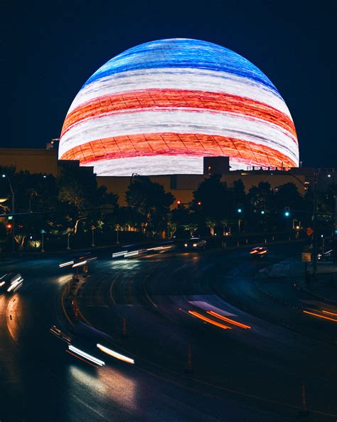 the dome lv|Las Vegas Sphere: 14 photos of the $2.3 billion lit up for first time.